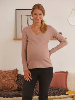 Vertbaudet Vertbaudet Shirt mit Wickelausschnitt – Produktbild 1 von 1