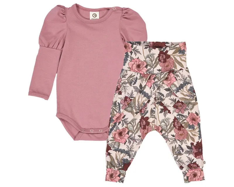 müsli müsli Body 1586003200 Mädchen (1-tlg) Outfit-Set, Bekleidungsset, Kombi-Set, 2er-Set, Baby-Set, Rosa, – Produktbild 1 von 3