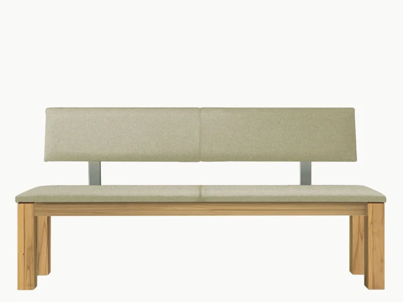 allnatura allnatura Sitzbank "Culina" | Holzsitzfläche ohne Lehne | 140 cm | Kernbuche | keine, Kernbuche, – Produktbild 1 von 2