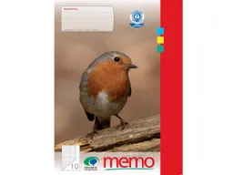 Memo memo Schulheft A5 kar. m. Rand Lin. 10 – Produktbild 1 von 1