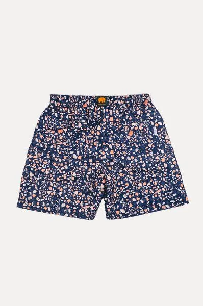 Trendsplant Trendsplant Terrazzo SEAQUAL®YARN Swim Trunks, Blau, – Produktbild 3 von 4