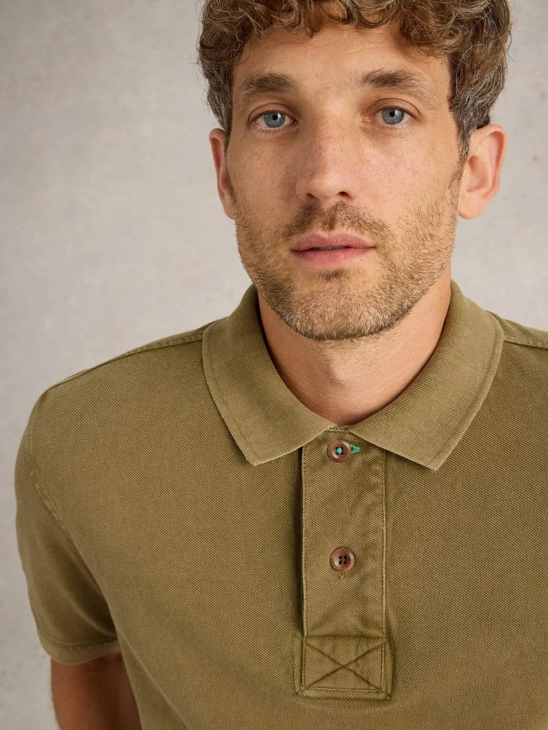 White Stuff Polo utilitaire - XXL, Grün, – Produktbild 3 von 4