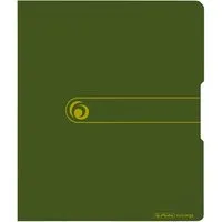Herlitz herlitz Ringbuch aus Recycling-PP mit 2 Ringen, DIN A4, grün – Produktbild 1 von 1