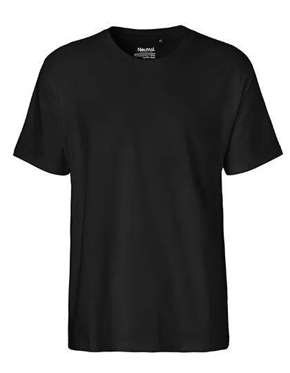 Neutral Neutral® Herren / Unisex T-Shirt von Neutral Bio Baumwolle Stabiler dicker Stoff, Schwarz, – Produktbild 2 von 4