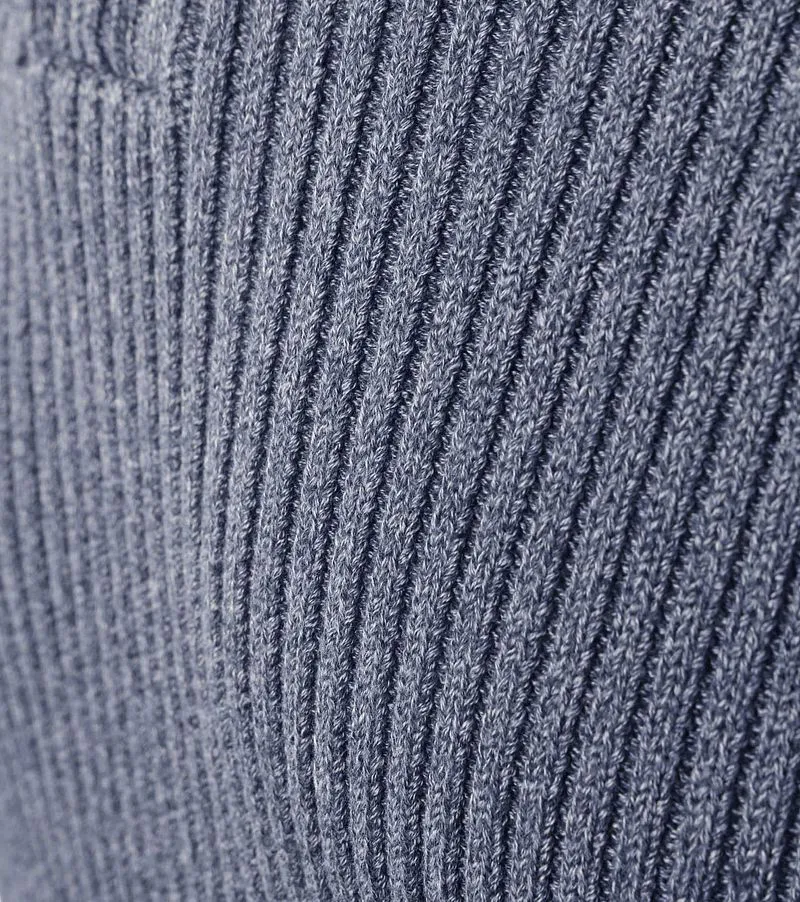 Suitable Suitable Mou Half Zip Pullover Blau - Größe S, Dunkelblau, – Produktbild 5 von 5