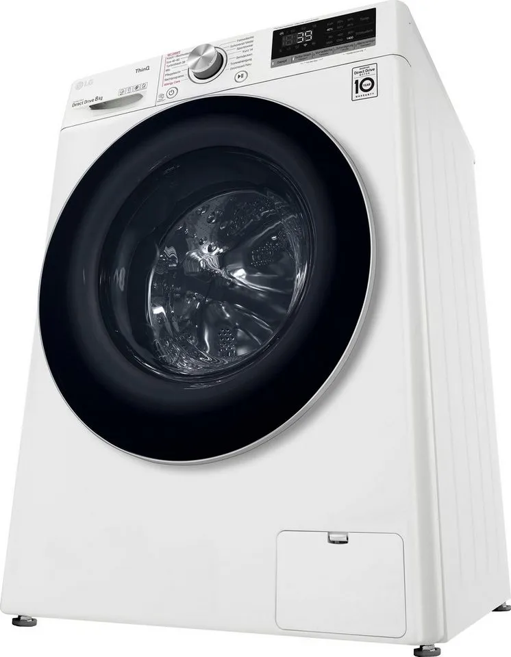 LG LG F4WV708P1E, Weiß, – Produktbild 6 von 6
