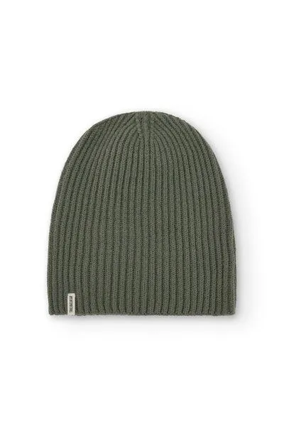 TIRALAHILACHA TIRALAHILACHA Tao chunky wool beanie Women, Grün, – Produktbild 3 von 4