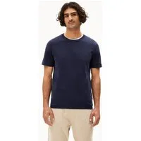 ARMEDANGELS ARMEDANGELS JAAMES Herren Regular T-Shirt aus Bio-Baumwolle, Night sky, – Produktbild 1 von 1