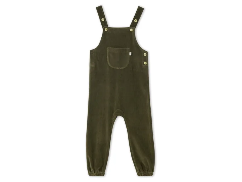 Leela Cotton Leela Cotton Baby und Kinder Latzhose Cord Bio Baumwolle, Grün, – Produktbild 1 von 1