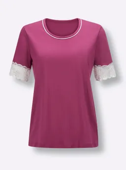 wäschepur Schlafanzug-Shirt malve – Produktbild 1 von 1