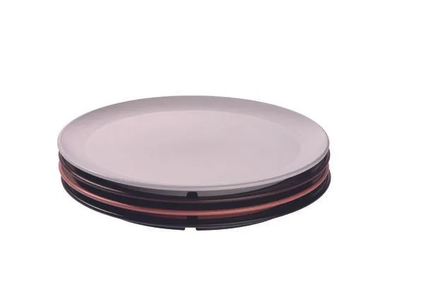 reMAIN reMAIN MAINplate – 4 St. Mehrweg Teller 23 cm, Classic mix ( gem. farben ), – Produktbild 3 von 3