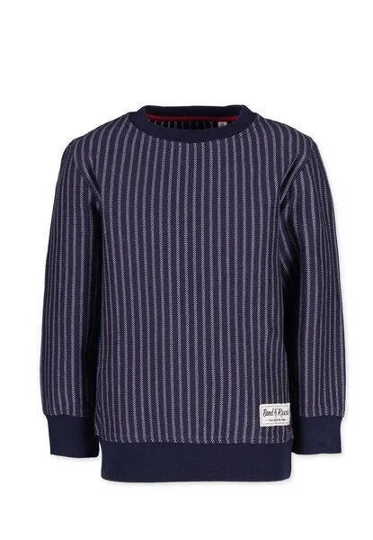 Band of Rascals Band of Rascals Vertical Striped Sweat, Navy, – Produktbild 2 von 4