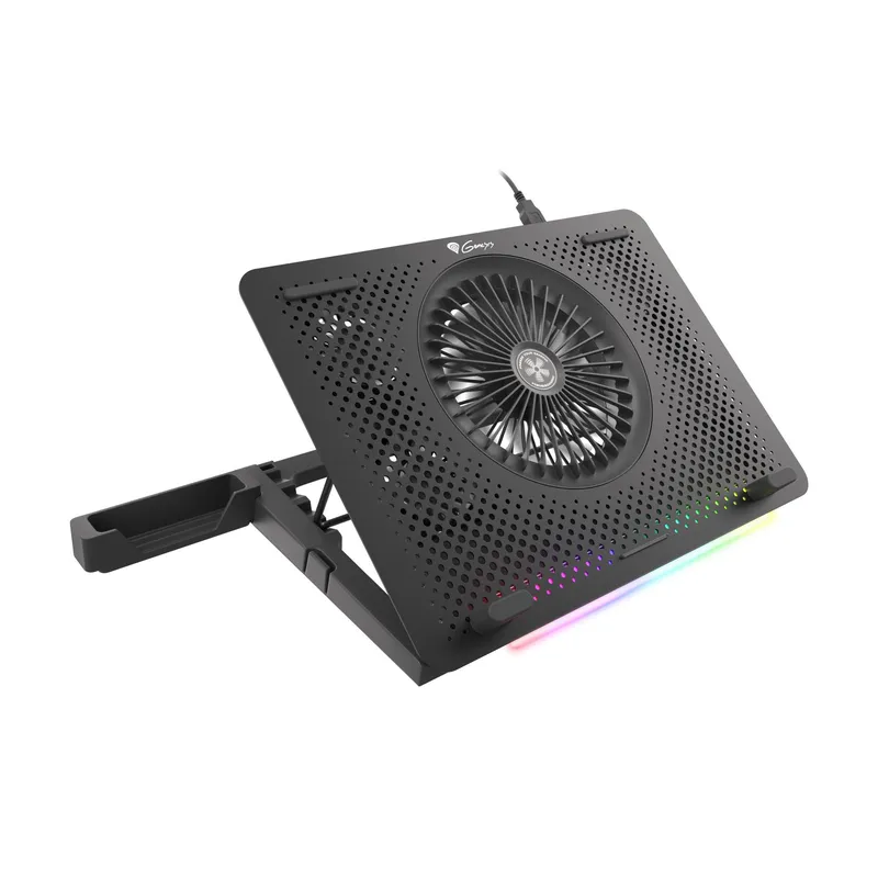 Genesis Oxid 450 Laptop-Kühlpad, 15,6 Zoll, Schwarz – Produktbild 1 von 1