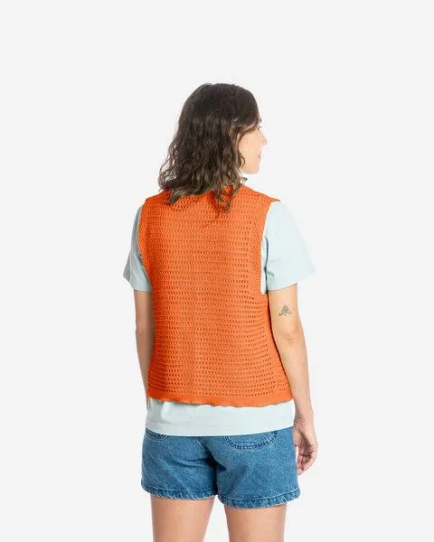 MATONA Matona Weste | Tie Vest | aus Bio-Baumwolle | GOTS-zertifiziert, Apricot, – Produktbild 2 von 3