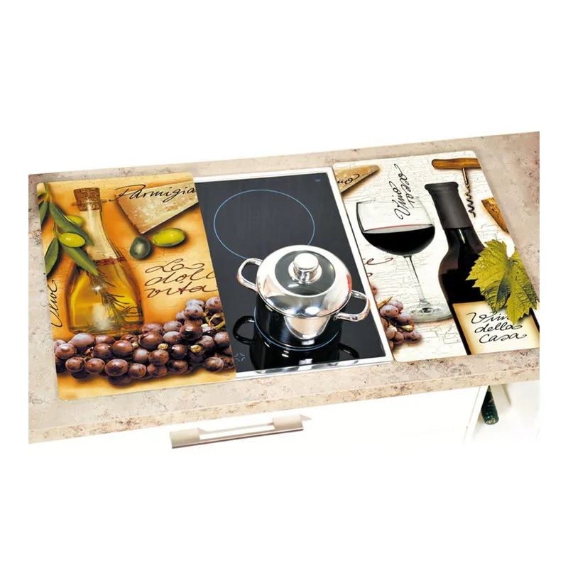 Kesper Schneide- und Herdabdeckplatte "Italien", Mehrfarbig, – Produktbild 2 von 4