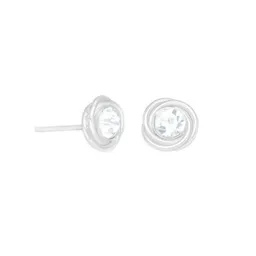 pakilia pakilia Silber Ohrstecker Zirkonia Stein Fair-Trade und handmade – Produktbild 1 von 1