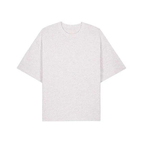 YTWOO YTWOO Heavy Weight Boxy T-Shirt, Cool heather grey, – Produktbild 2 von 4