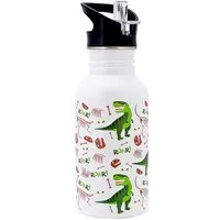 Dora's Dora's Dora’s Kinder-Trinkflasche "Dino" (500ml) – Edelstahl & Push-Pull-Verschluss – Ultraleicht – Produktbild 1 von 1