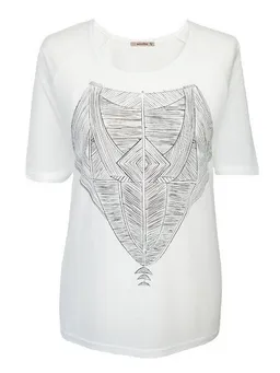 Woodlike woodlike TRIBAL Shirt - weiß – Produktbild 1 von 1