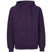 Neutral Neutral® Herren Unisex College Hoodie Zoodie Hoody Kapuzenjacke Sweatjacke, Purple (purpur), – Produktbild 1 von 1