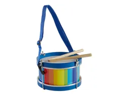 Goki goki Kinder Trommel mit Holzkorpus Durchmesser 23,5 cm, Höhe 14,5 cm – Produktbild 1 von 1