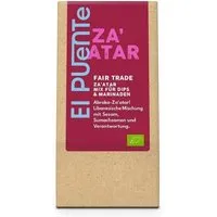 El Puente El Puente Bio-Za'atar Gewürzmischung | Fair Trade | Bio-zertifiziert | Vegan | Glutenfrei – Produktbild 1 von 1