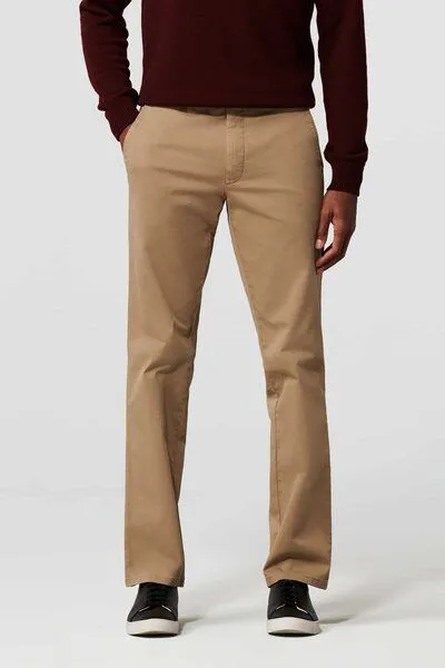 Meyer MEYER Soft Cotton Chino, Beige (camel), – Produktbild 1 von 5