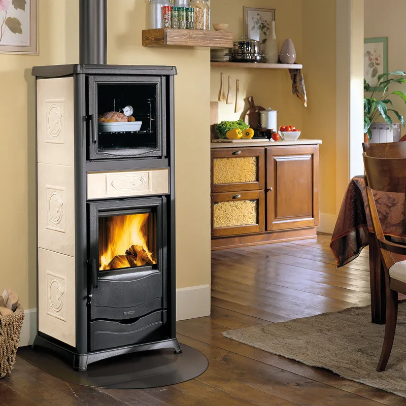La Nordica S.p.A. La Nordica S.p.A. La Nordica Holzofen | TERMOROSSELLA PLUS FORNO DSA.16 | 11,1 kW, Creme, – Produktbild 2 von 2