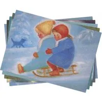 Sagro Verlag Postkarten Winter 5 Stück – Produktbild 1 von 1