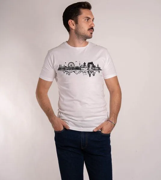 Gary Mash GARY MASH Shirt Art & Nature aus Biobaumwolle, Weiß, – Produktbild 1 von 4
