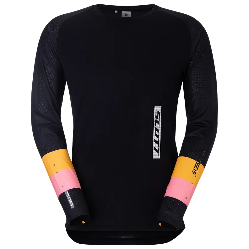 Scott Scott langarm Tuned Bikeshirt, für Herren, Schwarz, – Produktbild 1 von 1