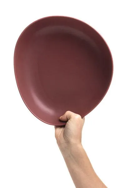 Tranquillo Tranquillo Suppenschale VALLORA – Steinzeug, Rot, – Produktbild 5 von 5