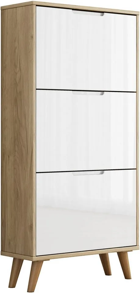 OTTO home Schuhschrank FSC-zertifiziertem Holz, ABS-Kanten, Breite 62 cm – Produktbild 5 von 5