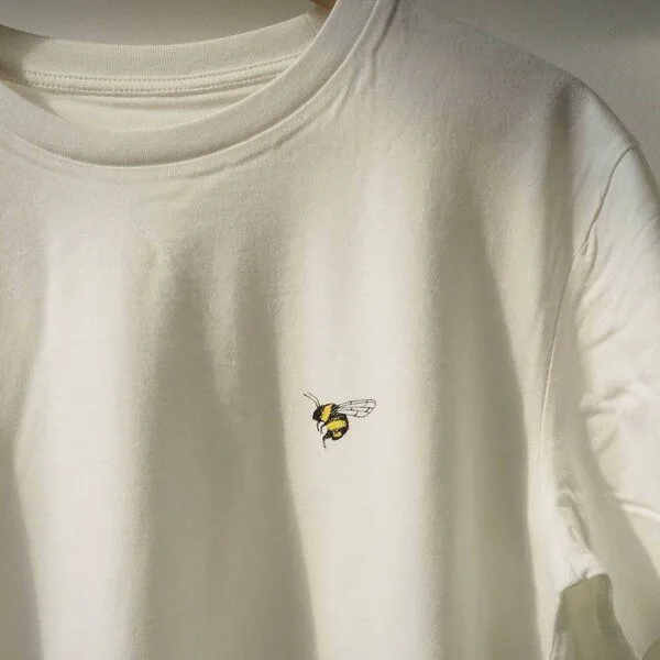 LIGARTI LIGARTI T-shirt - Hummel, Cremeweiß, – Produktbild 4 von 5