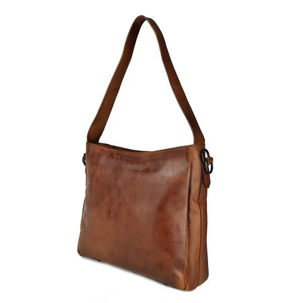 manbefair manbefair Shopper Melody Leder, Schwarz, – Produktbild 2 von 4