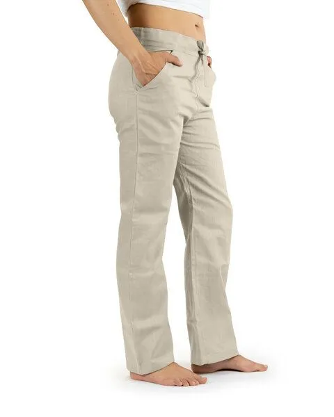 SCHAZAD Leinenhose Essential Slim von SCHAZAD, Beige, – Produktbild 2 von 4