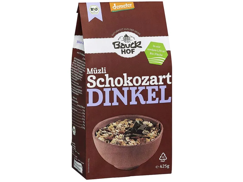 Bauckhof Bauckhof Dinkel-Müsli mit Schokolade – Produktbild 1 von 3