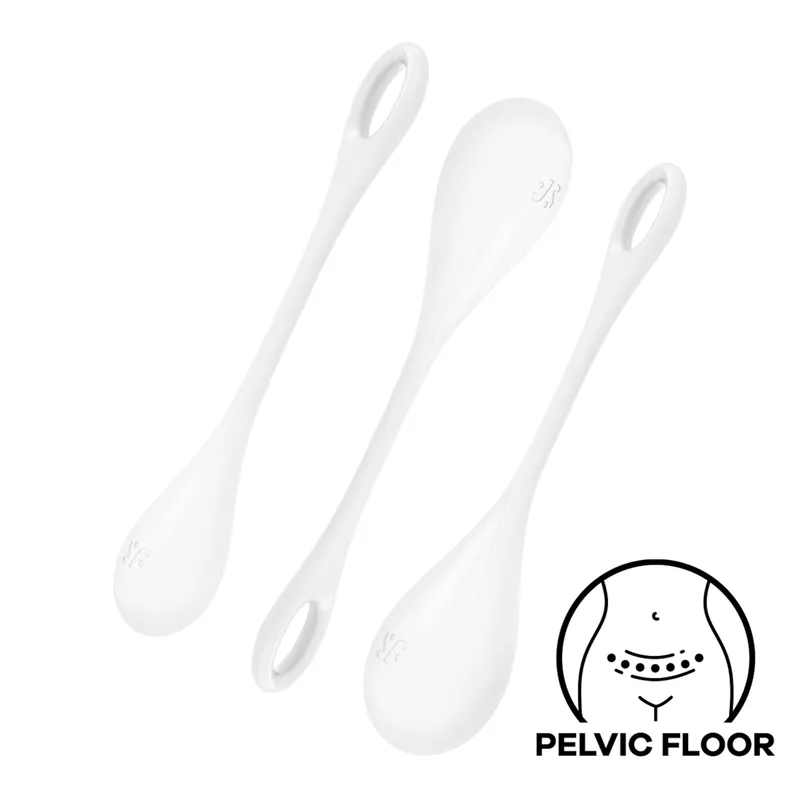 Satisfyer Satisfyer Yoni Power 1, 22 74 g, 3 Stück, Weiß, – Produktbild 1 von 1