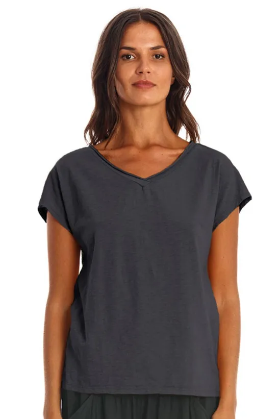 RAVENS VIEW IBIZA RAVENS VIEW IBIZA Damen vegan T-Shirt Arizona Lava Blau, Dunkelblau, – Produktbild 1 von 1