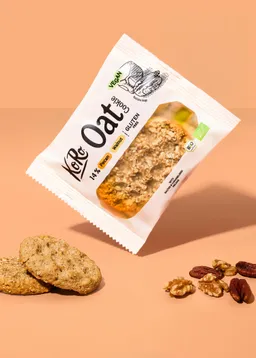 KoRo Bio Cookie Caramelised Pecan Walnut | 50 g – Produktbild 1 von 1