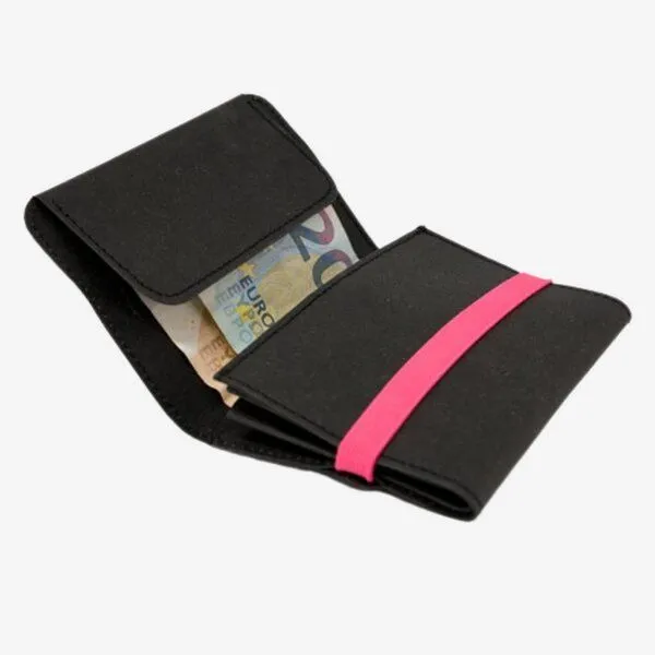 ANDERS & KOMISCH ANDERS & KOMISCH Portemonnaie mittelgroß - KOMPAKT Geldbeutel vegan, Pink, – Produktbild 3 von 4