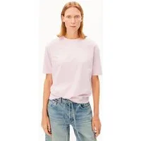 ARMEDANGELS ARMEDANGELS TARJAA Damen Heavyweight T-Shirt aus recyceltem Baumwoll Mix, Pink mist, – Produktbild 1 von 1