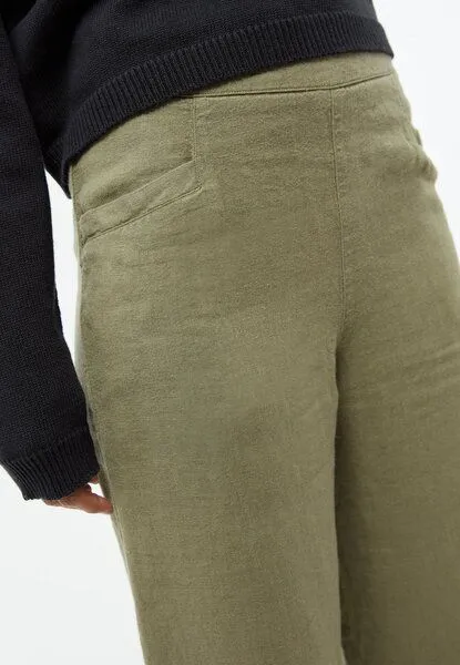 Givn Berlin Givn Berlin Culotte GBFAY aus Leinen, Faded olive (linen), – Produktbild 2 von 4