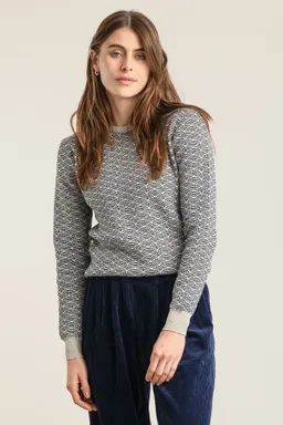 KOMODO KOMODO Damen vegan Pullover Tara Weiß – Produktbild 1 von 1