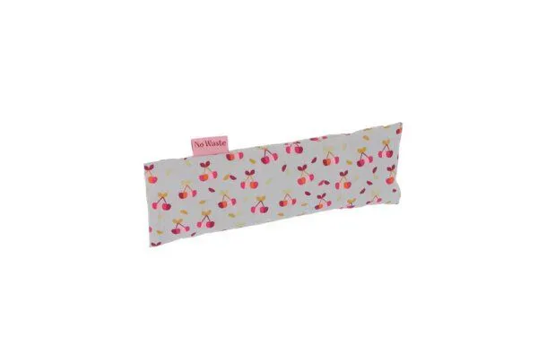NoWaste Wrapping NoWaste Wrapping Augenkissen - gegen Migräne & Unruhezuständen, Kirschen (grau), – Produktbild 1 von 2