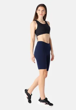 Bellivalini Leggings Damen Kurze Leggings aus Bio-Baumwolle BLV50-185 (1-tlg) elastischer Bund – Produktbild 1 von 1