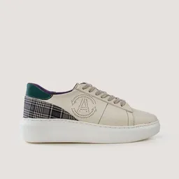 AGAZI AGAZI Jane apple & corn leather sneakers vegan – Produktbild 1 von 1