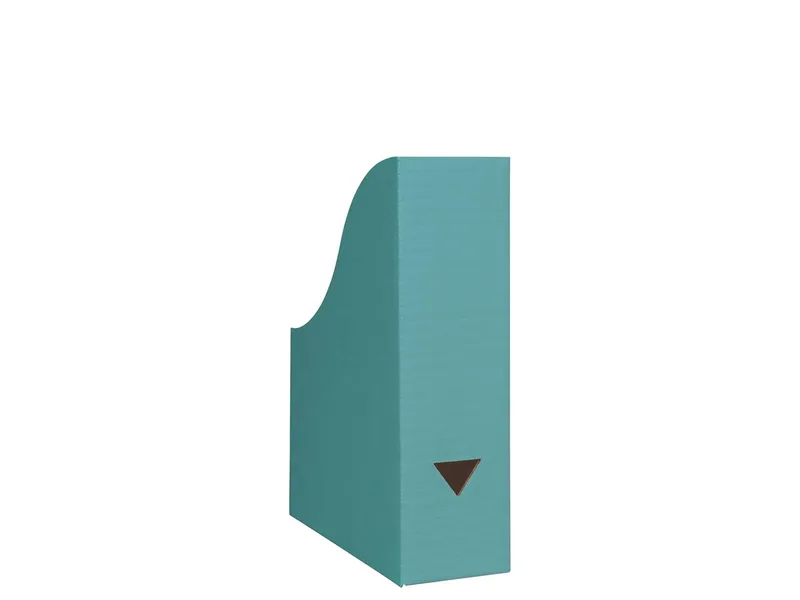 Stehsammler "Color" aus Recyclingkarton DIN A5, Mint, – Produktbild 1 von 1
