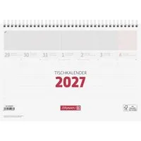 BRUNNEN Glocken Tischkalender DIN A4, FSC, (1 Woche - 1 Seite) 2027 – Produktbild 1 von 1