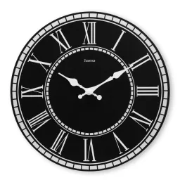 Hama Hama Wanduhr "Rab", Quarzuhr, ohne Ticken, MDF, Vintage, Ø 30 cm – Produktbild 1 von 1